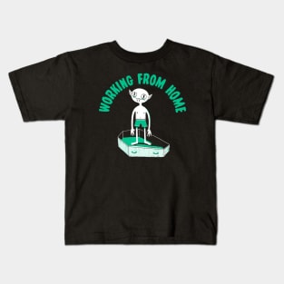 Working From Home Kids T-Shirt